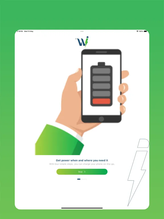 Tangkapan layar Witty Solutions iPad 