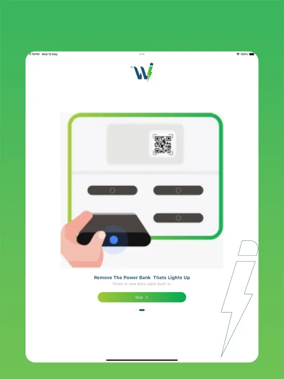 Tangkapan layar Witty Solutions iPad 