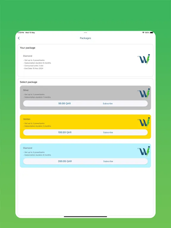 Tangkapan layar Witty Solutions iPad 