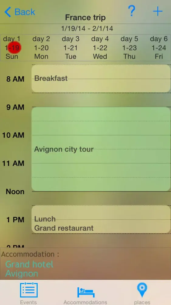تصاویر Tour Organizer