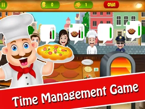 Chef Master Rescue - restaurant management and cooking games free for girls kids iPad  Screenshots