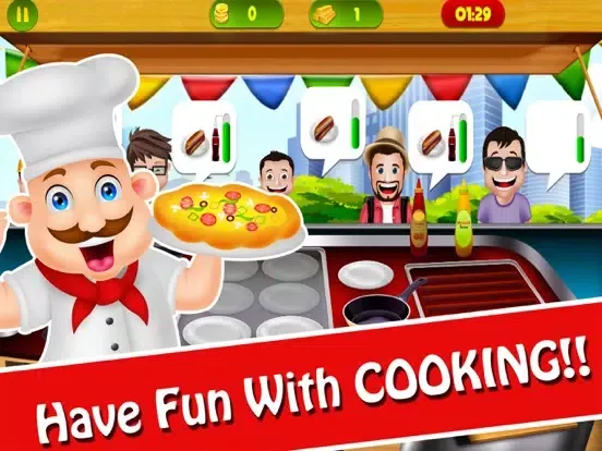 Chef Master Rescue - restaurant management and cooking games free for girls kids iPad  Screenshots