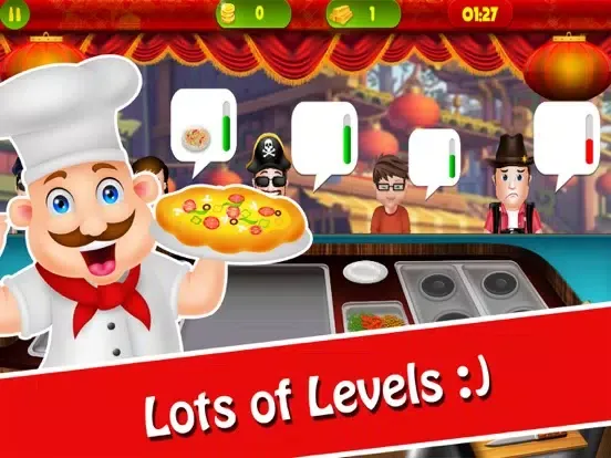 Chef Master Rescue - restaurant management and cooking games free for girls kids iPad  Screenshots