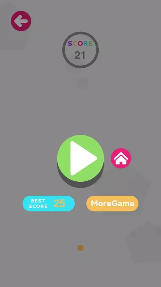 Zrzuty ekranu Color Bounce - Pinball Game