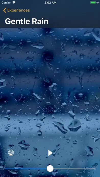 Tangkapan layar Rain Sounds - Relax and Focus