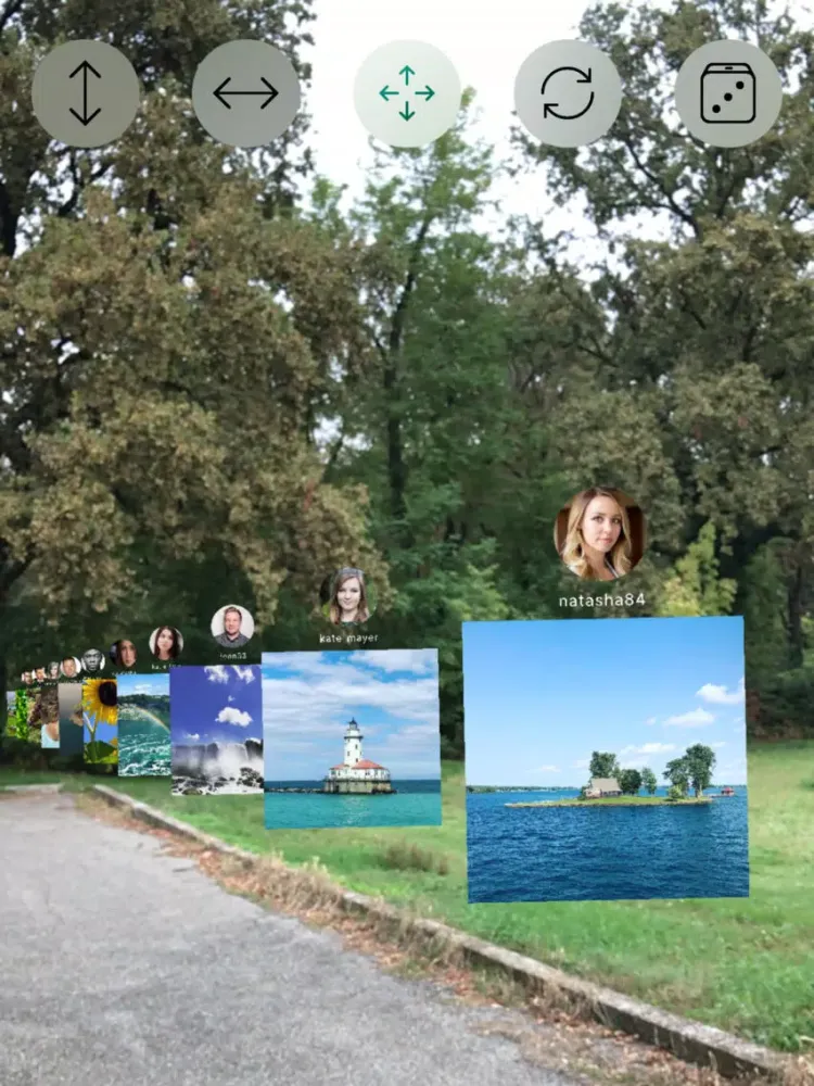 AR Social - View Social in AR iPad 应用截图