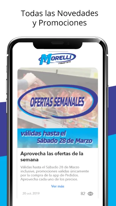 Ảnh chụp màn hình của Morelli Mayorista