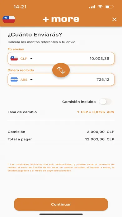 Tangkapan layar More Money