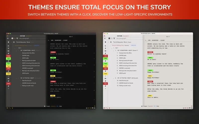 TwelvePoint for Screenwriters Screenshots