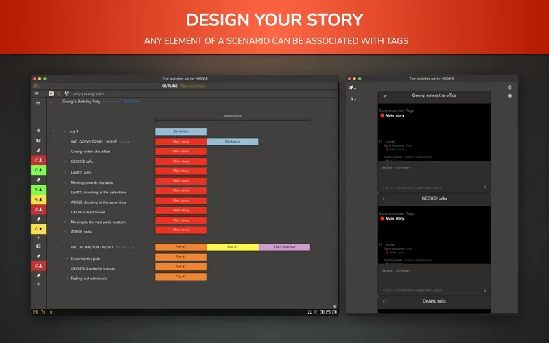 TwelvePoint for Screenwriters Screenshots