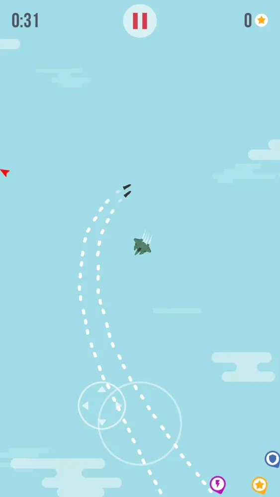 Zrzuty ekranu Missile Invasion: Air Force Es