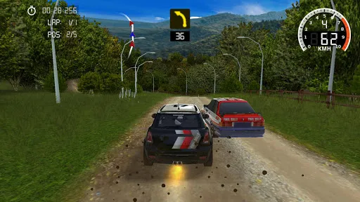 Tangkapan layar Final Rally Extreme Car Racing