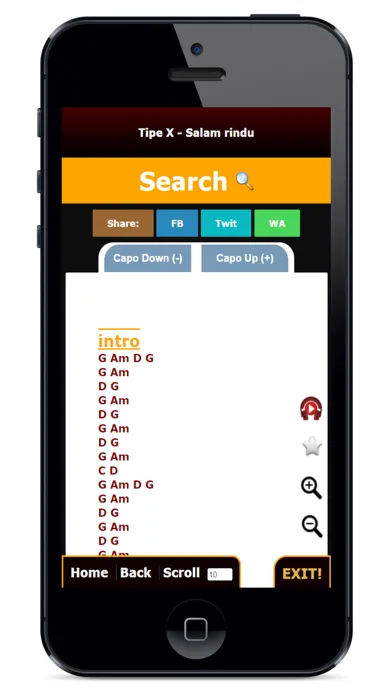Capturas de pantalla de Chord Guitar Full Offline
