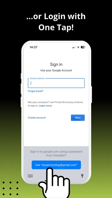 PassMan -- Password Manager Ekran Görüntüleri
