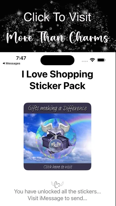 صور I Love Shopping Stickers