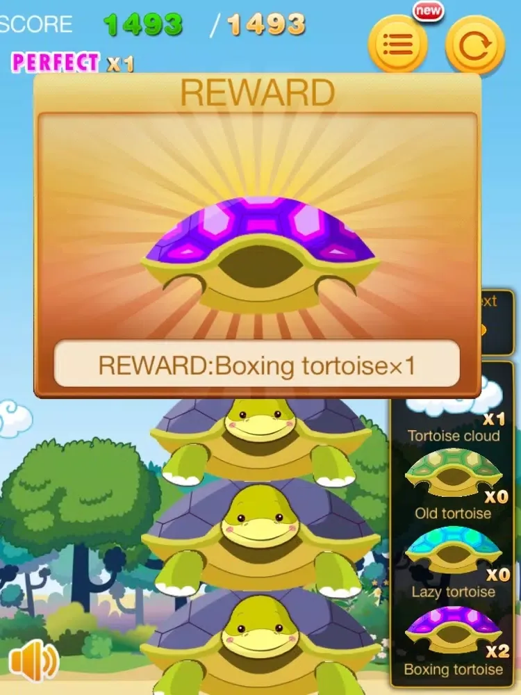 Falling Tortoise iPad  स्क्रीनशॉट