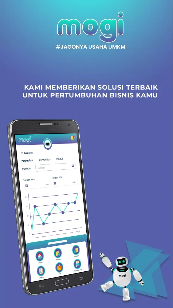 Ảnh chụp màn hình của Pos MogiApp
