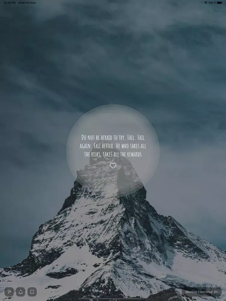 Zrzuty ekranu Inspire – Motivational Quotes iPad 