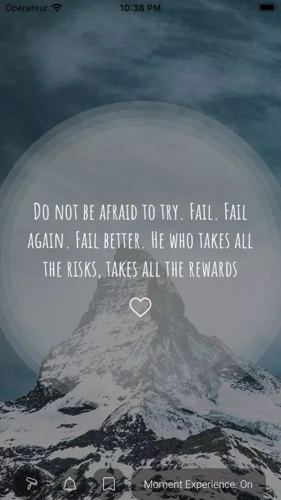 Zrzuty ekranu Inspire – Motivational Quotes