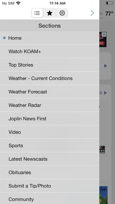 KOAM News Now Screenshots