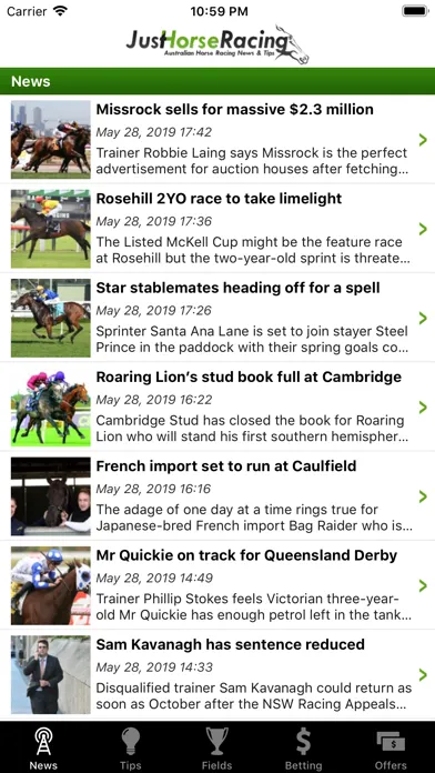 Just Horse Racing Tips & Bets Screenshots