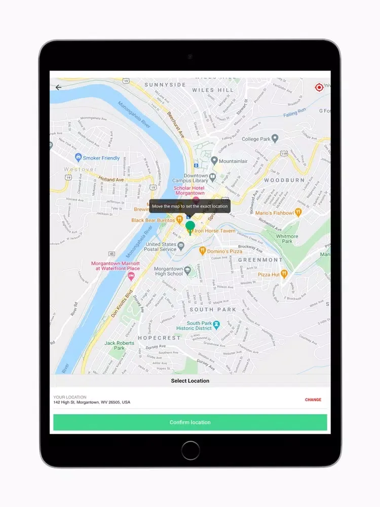 Screenshot di MyMenus Online iPad 
