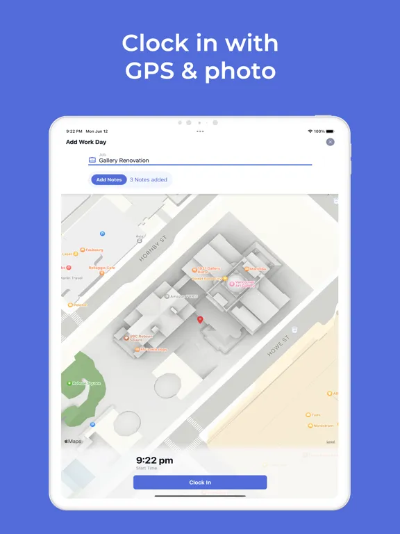 Employee Link: Timesheet App iPad  Ekran Görüntüleri