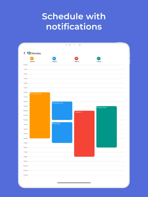 Employee Link: Timesheet App iPad  Ekran Görüntüleri