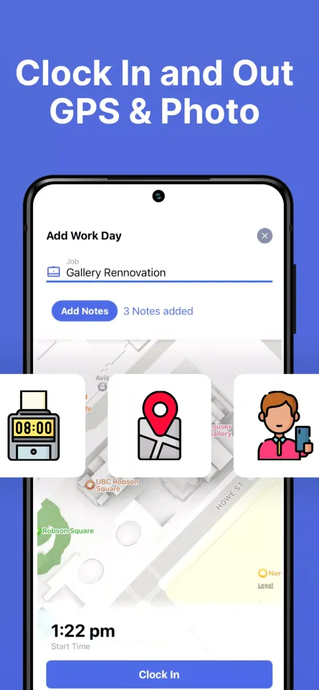 Timesheets - Employee Link Screenshots
