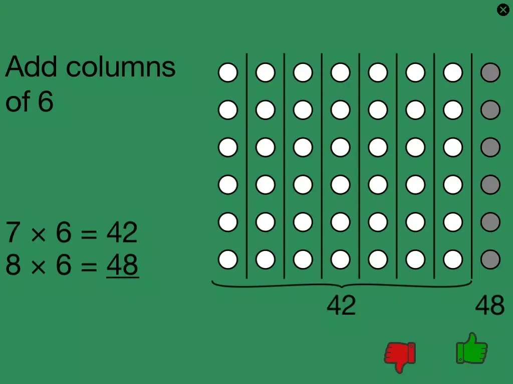 Multiplication/Division Facts: Singapore Approach iPad  স্ক্রিনশট