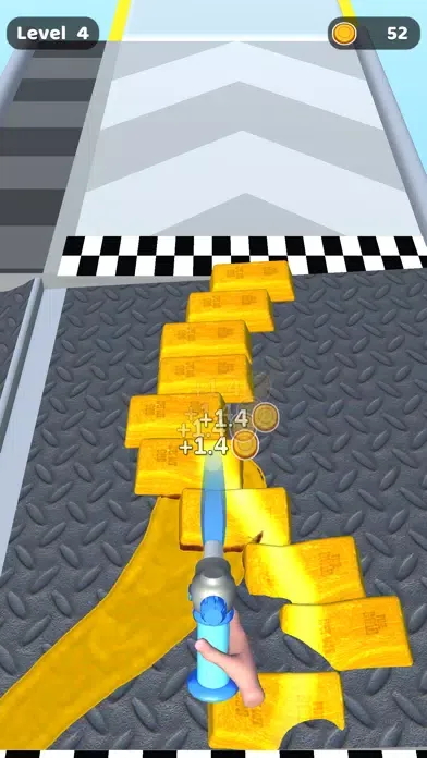 Captures d'écran de Gold Melt Run