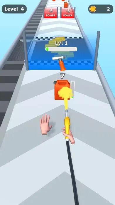 Captures d'écran de Gold Melt Run