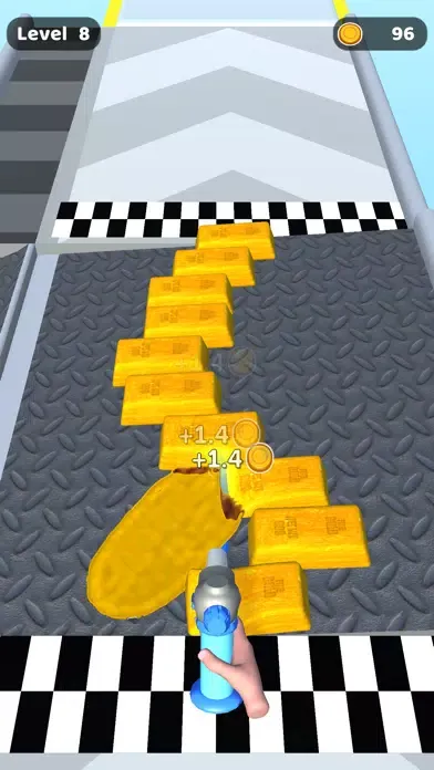 Captures d'écran de Gold Melt Run