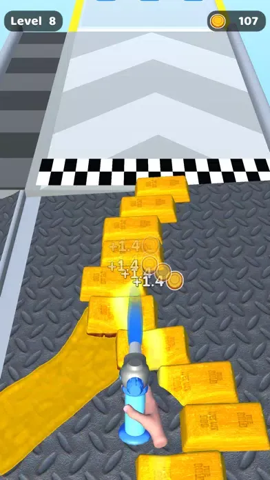 Captures d'écran de Gold Melt Run