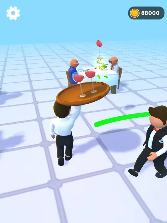 تصاویر Waiter Run 3D! iPad 