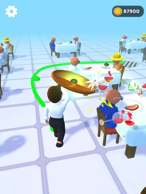 تصاویر Waiter Run 3D! iPad 