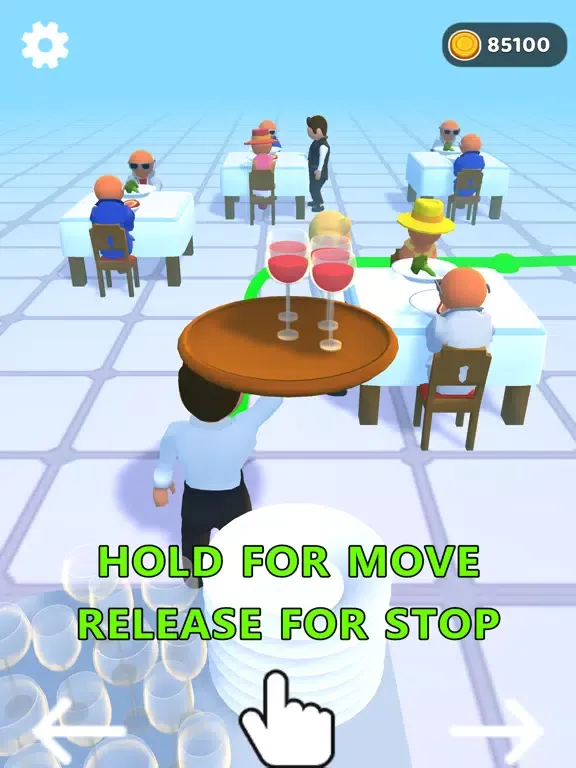 تصاویر Waiter Run 3D! iPad 