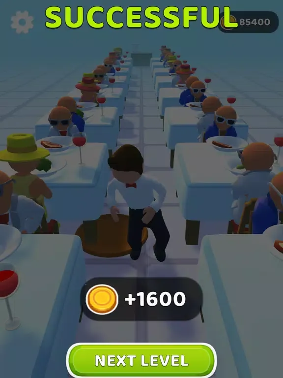 تصاویر Waiter Run 3D! iPad 