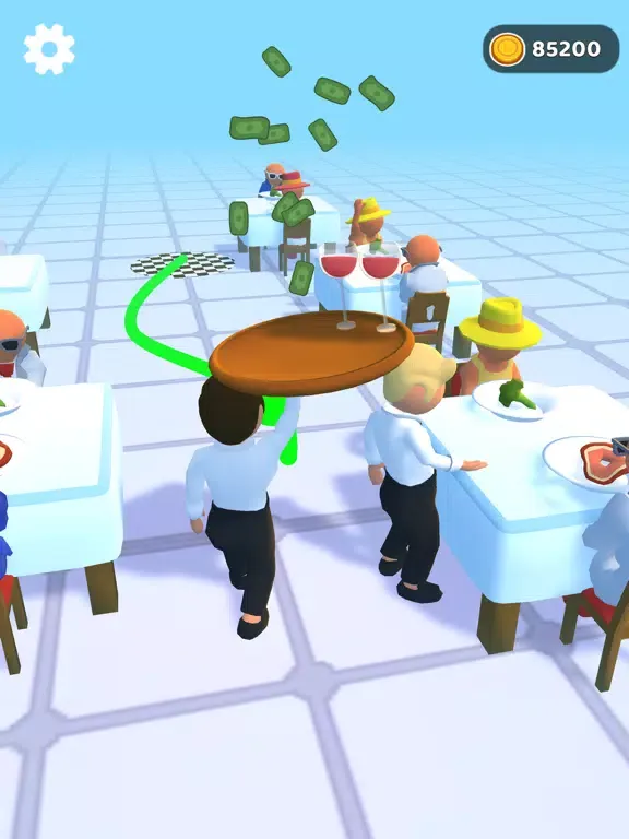 تصاویر Waiter Run 3D! iPad 