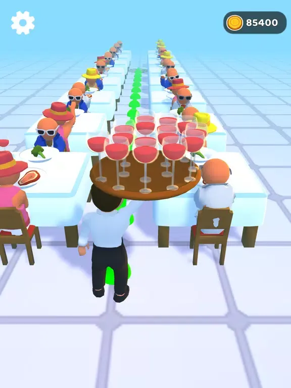 تصاویر Waiter Run 3D! iPad 