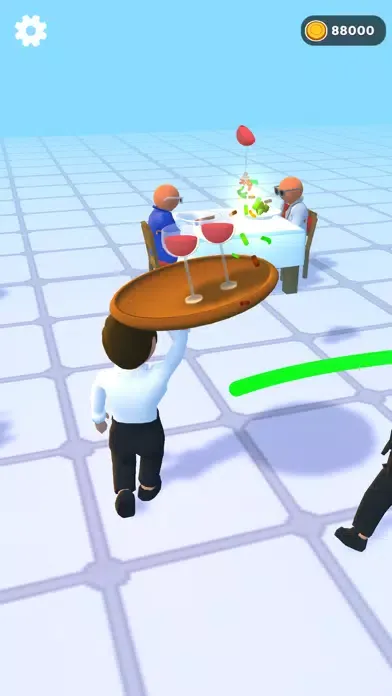 تصاویر Waiter Run 3D!