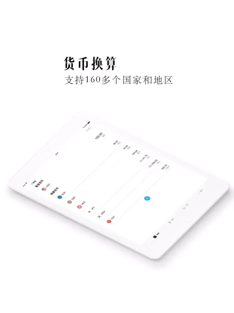 Скриншоты 极速汇率 iPad 