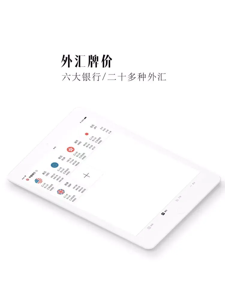 Скриншоты 极速汇率 iPad 