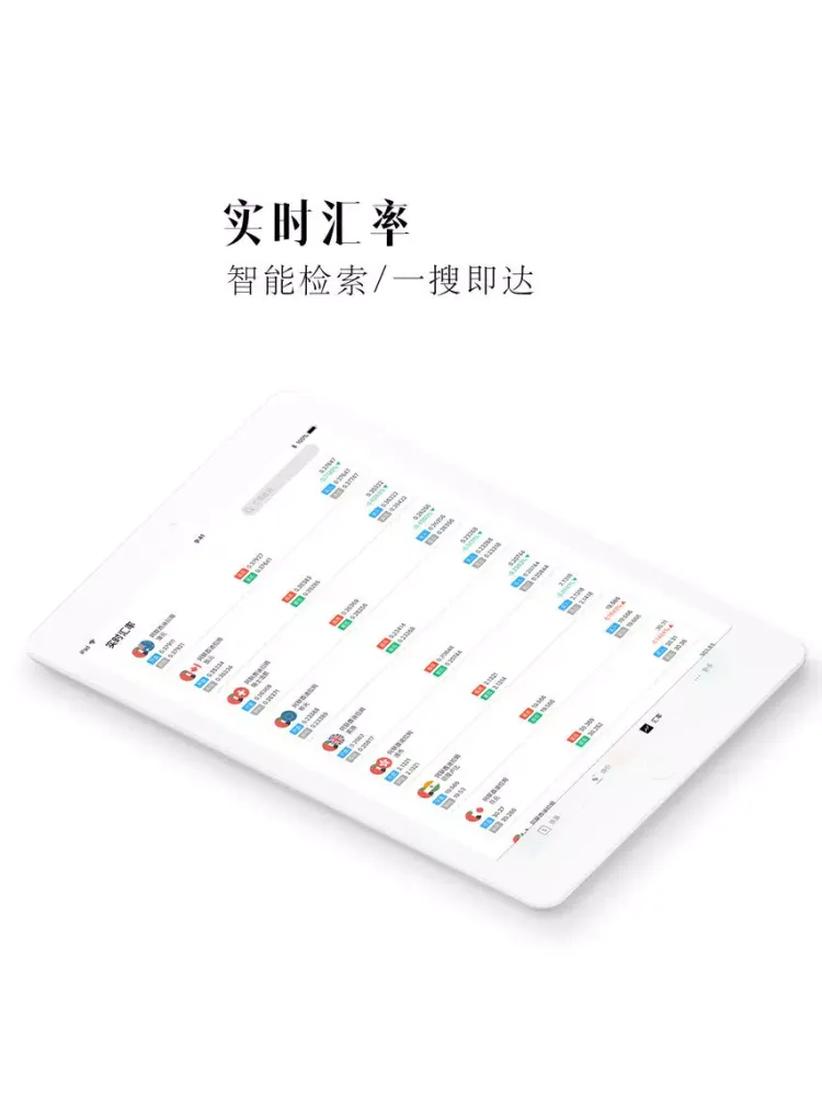 Скриншоты 极速汇率 iPad 