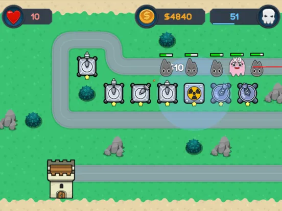 Скриншоты Haunted Tower - Tower Defense iPad 