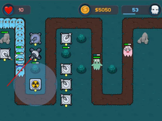 Скриншоты Haunted Tower - Tower Defense iPad 