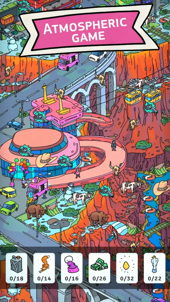 Capturas de tela do Hidden Lite