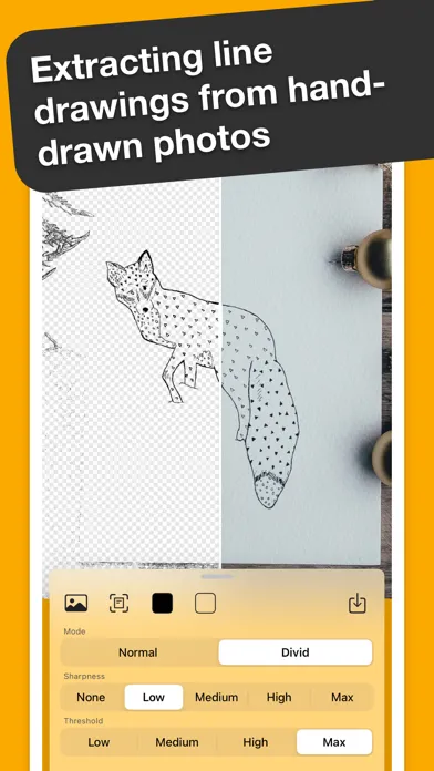 ภาพหน้าจอของ SengaChan - Sketch Extractor