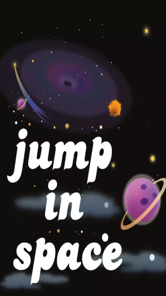 Jump in Space - animal run and jump game 스크린샷
