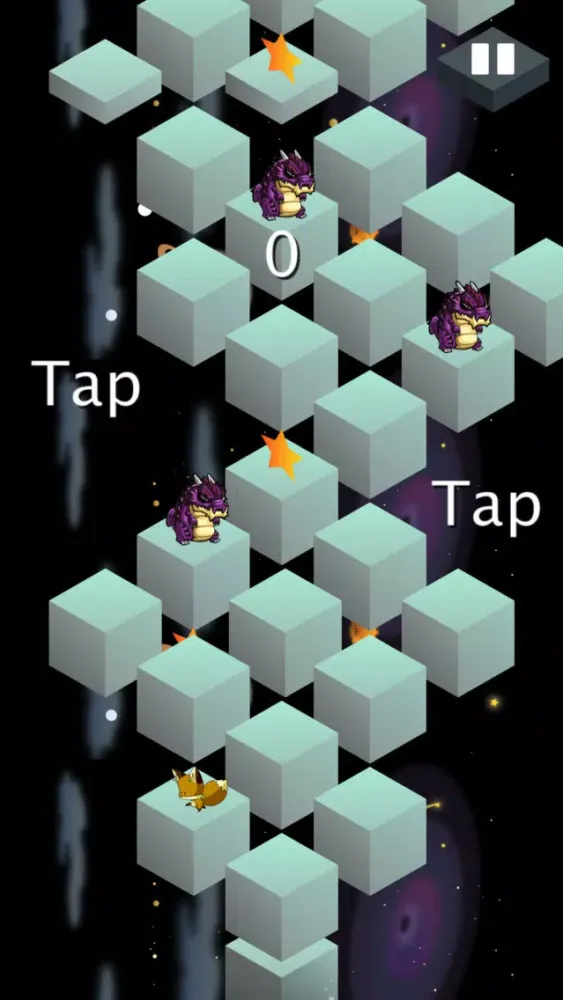 Jump in Space - animal run and jump game 스크린샷
